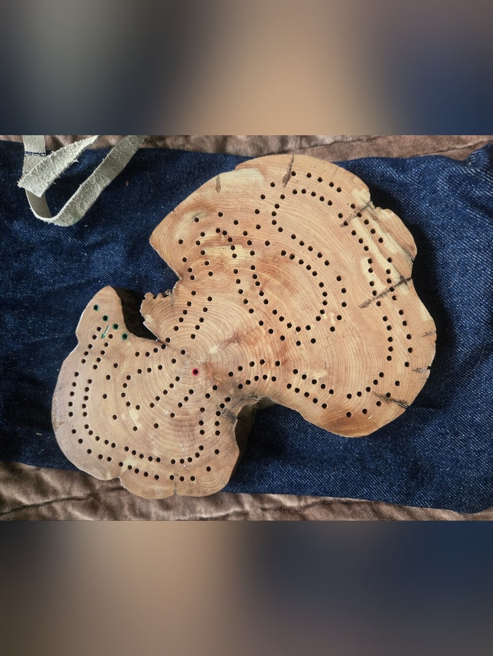 Handmade Cribbage Board
